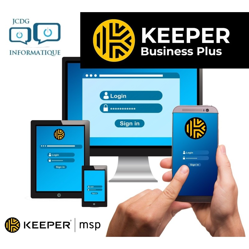 Keeper Business Standard | 1 Utilisateur | 12 Mois Keeper Business Standard | 1 Utilisateur | 12 Mois