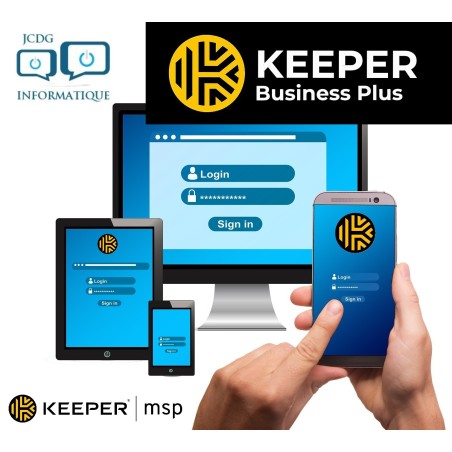 Keeper Business Standard | 1 Utilisateur | 12 Mois