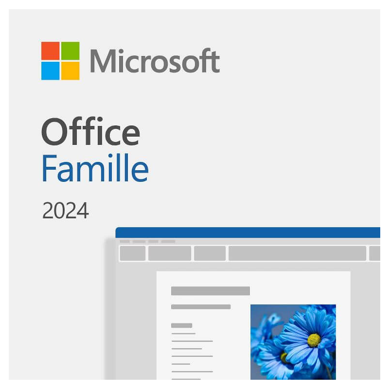Microsoft Office 2024 Famille et Etudiant | 1 appareil | PC/Mac | Téléchargement Microsoft Office 2024 Famille et Etudiant | 1 appareil | PC/Mac | Téléchargement