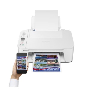 Canon Pixma TS3751i | Jet d'encre | 3en1 | 7.7 ppm | WiFi | Blanche Canon Pixma TS3751i | Jet d'encre | 3en1 | 7.7 ppm | WiFi | Blanche