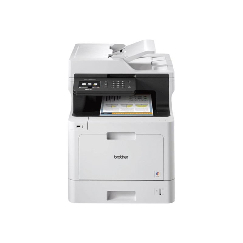 Brother MFC-L8690CDW | Multifonction 4-en-1 | Laser Couleur A4 | Réseau / WiFi | 31ppm | Recto / Verso