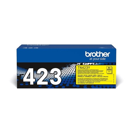 Brother TN423Y | Toner Cartouche Yellow | Grande Capacité 4000 Pages