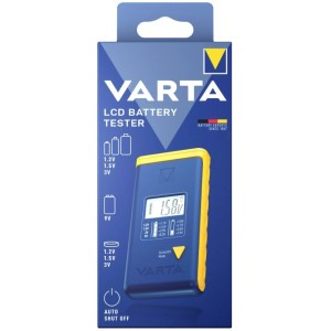 Varta Testeur Piles LCD | 1.2V / 1.5V / 3V / 9V