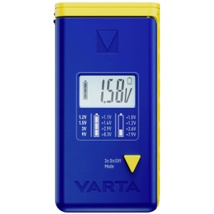 Varta Testeur Piles LCD | 1.2V / 1.5V / 3V / 9V