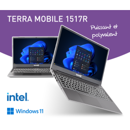 Terra Mobile 1517R | 15.6" | i3-1315U | 8 Go | SSD 500 Go | Win11 Pro | FR