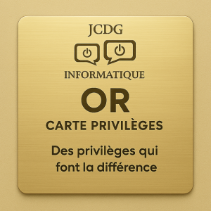 Adhésion Programme Privilèges | Carte OR | 12 Mois