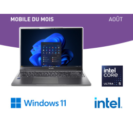 Terra Mobile 1671| 16" | Ultra 5 (Intel AI Boost) | 16 Go | SSD 500 Go | Win11 Pro | FR