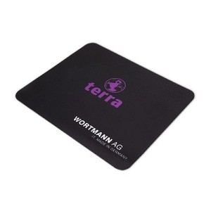 Terra Tapis de Souris Wortmann AG | Caoutchouc | Noir