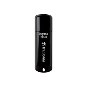 Transcend Clé 16 Go | USB 2.0 | Noir