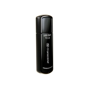Transcend Clé 16 Go | USB 2.0 | Noir
