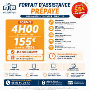 Offre Chargement Forfait 4h00 Prépayés
