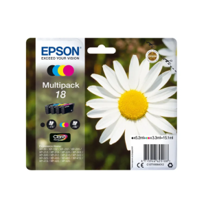 Epson 18 Multipack T1806 Original | Cartouches Epson Pâquerette