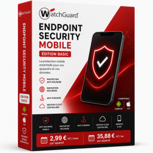 Watchguard Endpoint Security Mobile Basic | iOS / Android | 12 Mois | Annuel