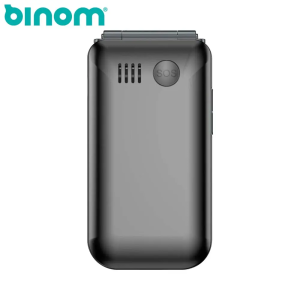 Téléphone Senior Binom X3S 4G à Clapet SOS GPS avec Socle de Chargement