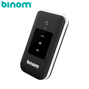 Téléphone Senior Binom X3S 4G à Clapet SOS GPS avec Socle de Chargement