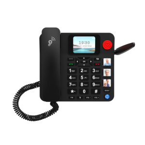 Binom FX1 | Téléphone Fixe 4G Sans Box Internet avec SOS