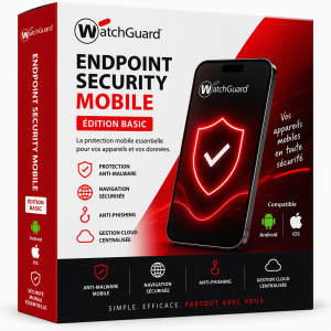 Watchguard Endpoint Security Mobile Basic | iOS / Android | 12 Mois | Annuel