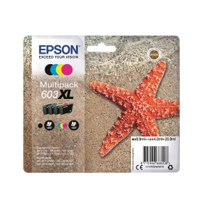 Epson 603XL Multi-Pack | 3 Couleurs + Noir