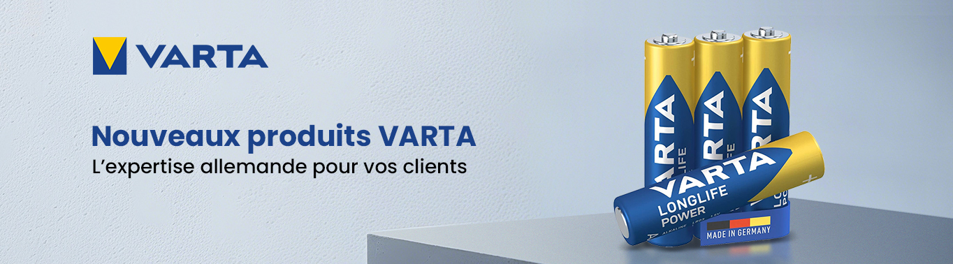 Nouveaux produits Piles VARTA !