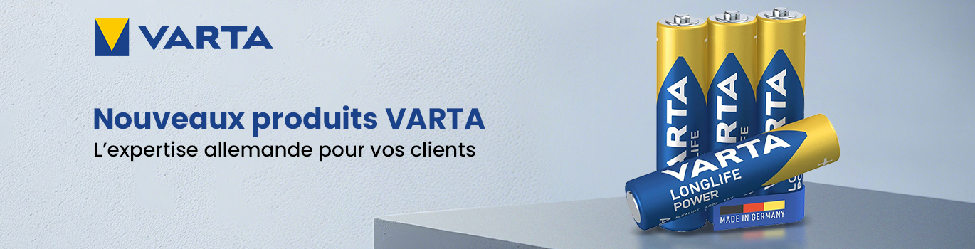 Nouveaux produits Piles VARTA !