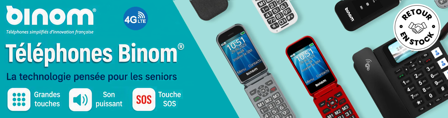 Nouveaux produits Binom Mobile ! Compatible 4G